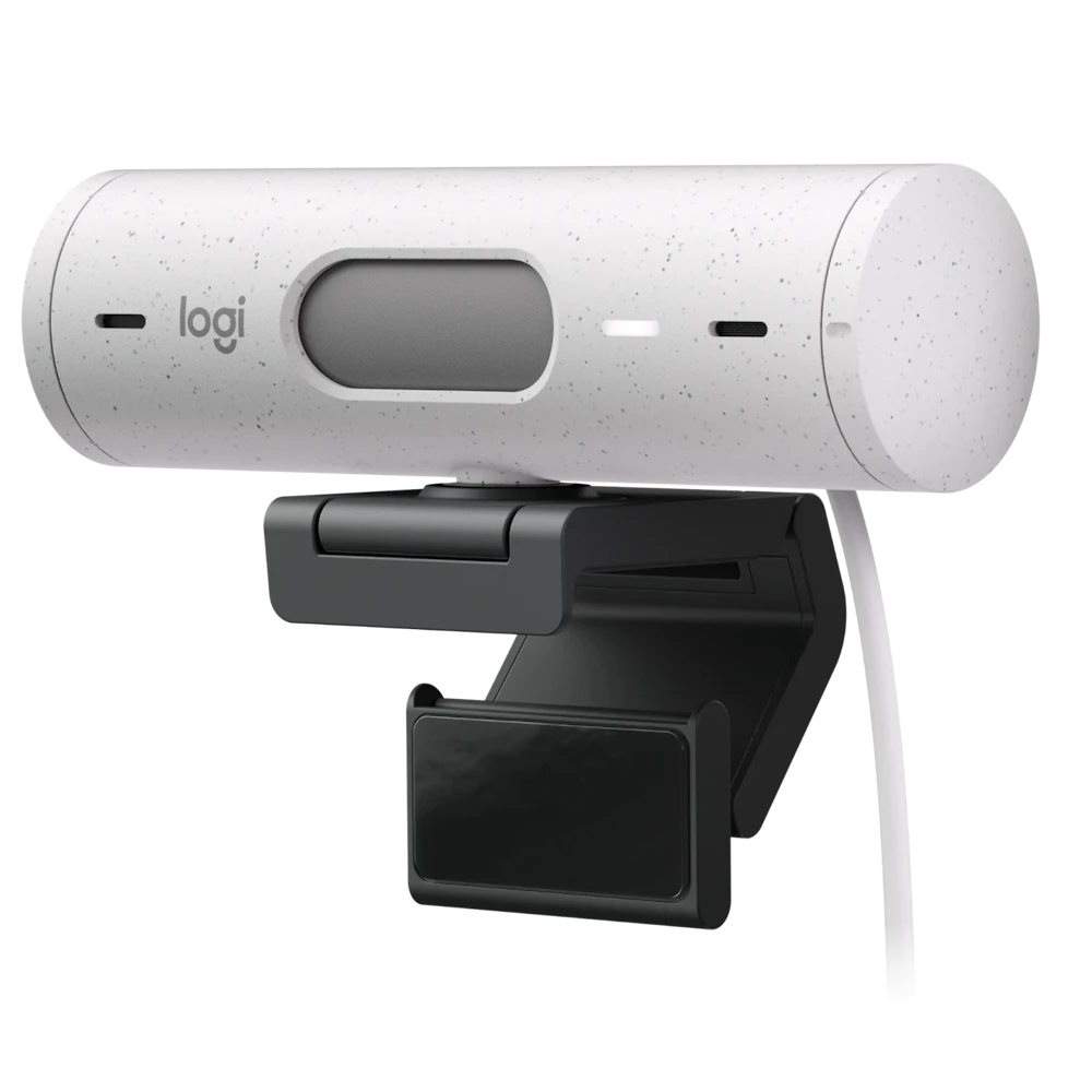 A large main feature product image of Logitech Brio 500 - 1080p30/720p60 Full HD Webcam (Off White)