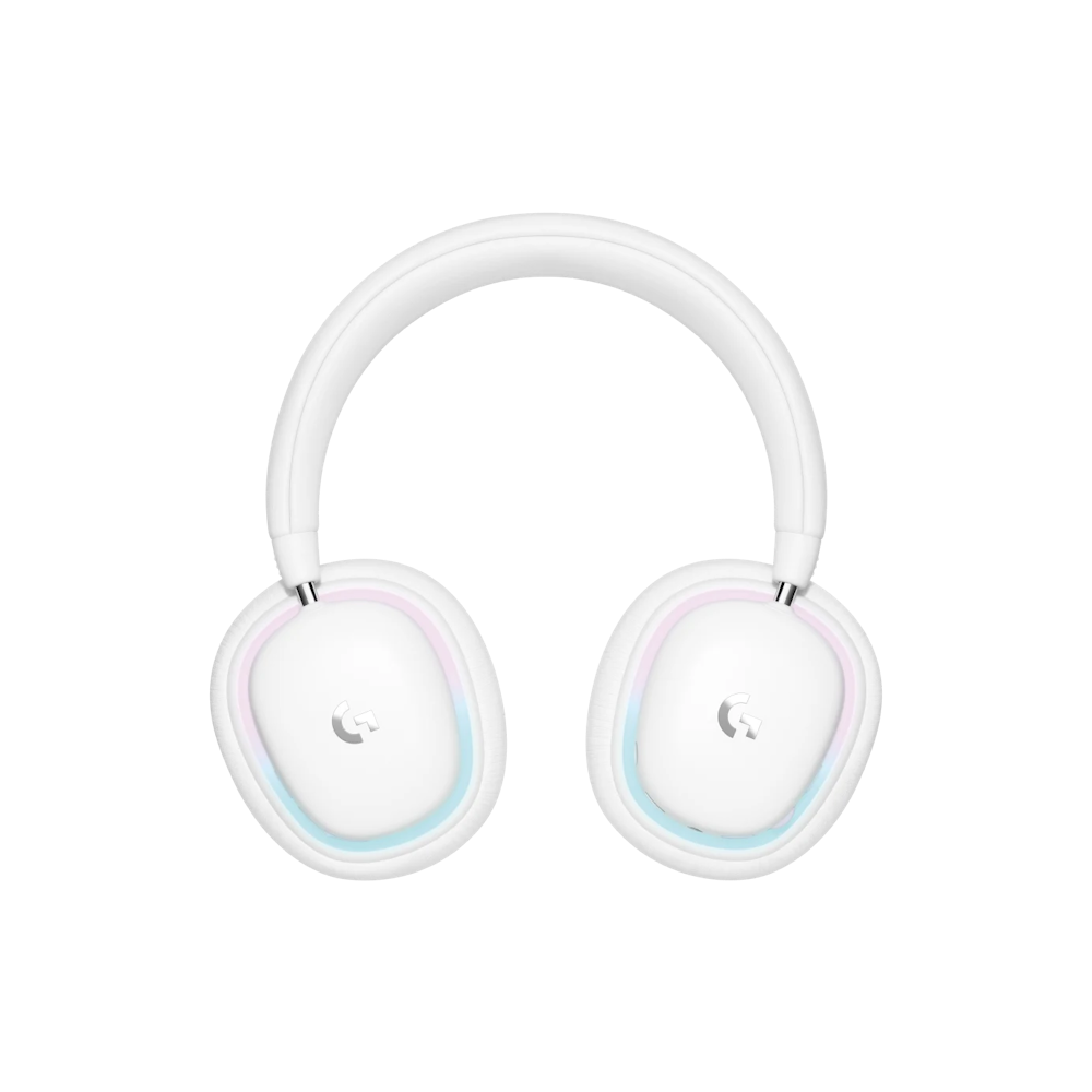 A large main feature product image of Logitech G735 Wireless Gaming Headset - White