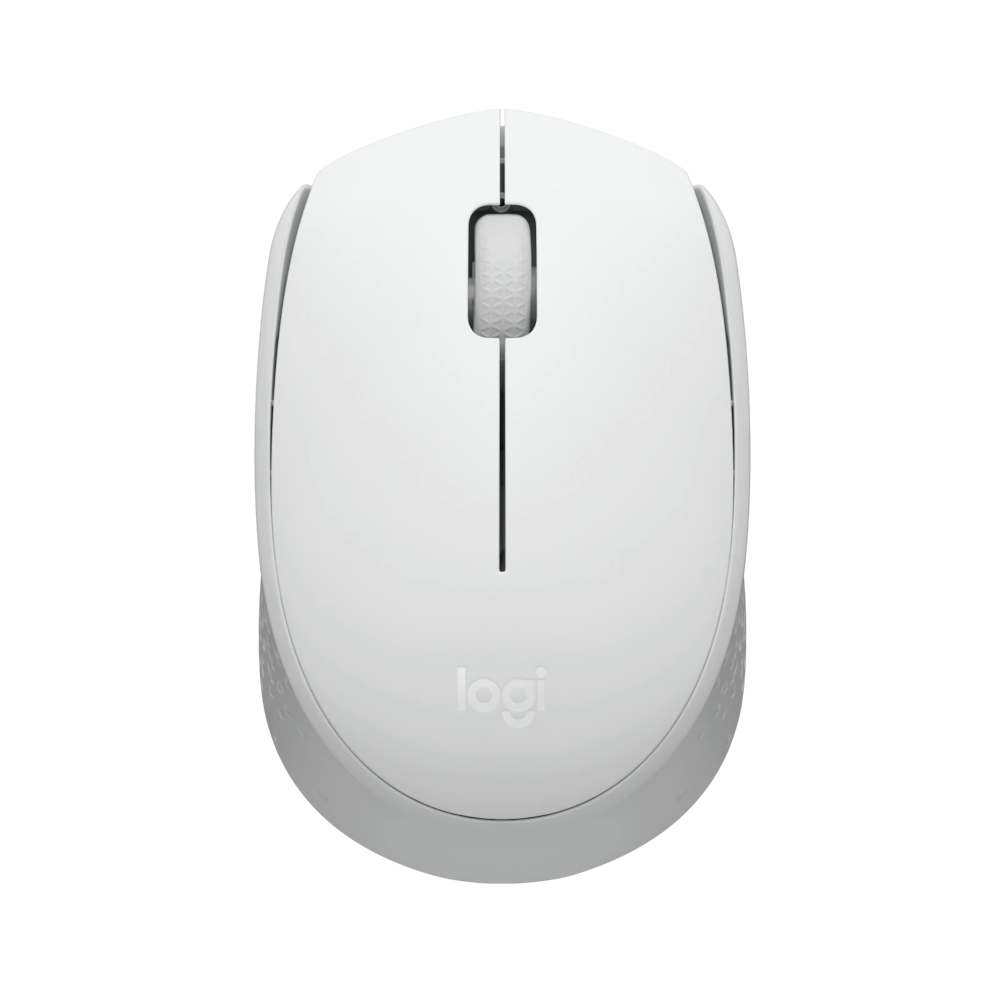 A large main feature product image of Logitech M171 Wireless Mouse - Off White