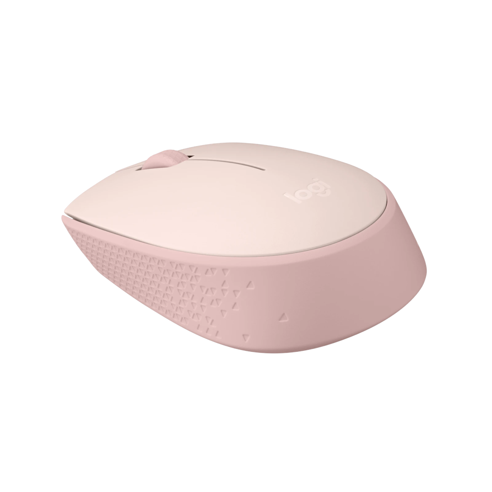 A large main feature product image of Logitech M171 Wireless Mouse - Rose