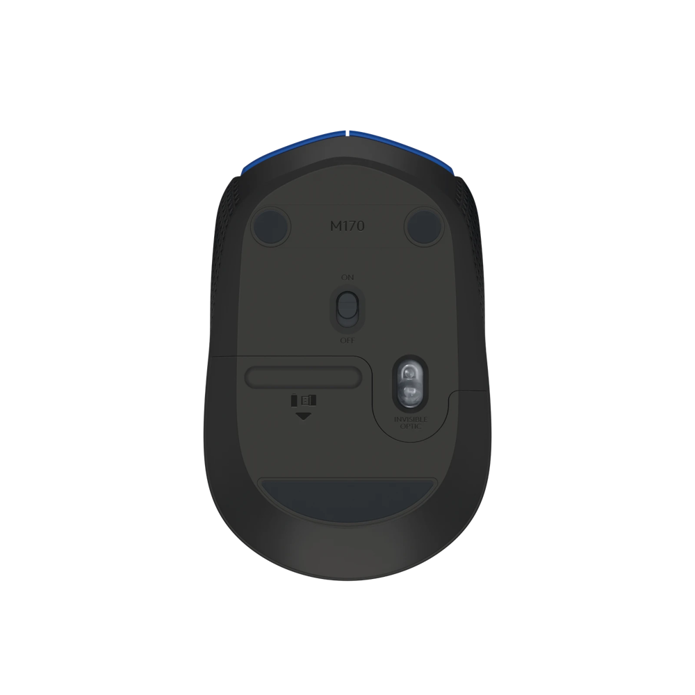A large main feature product image of Logitech M171 Wireless Mouse - Blue