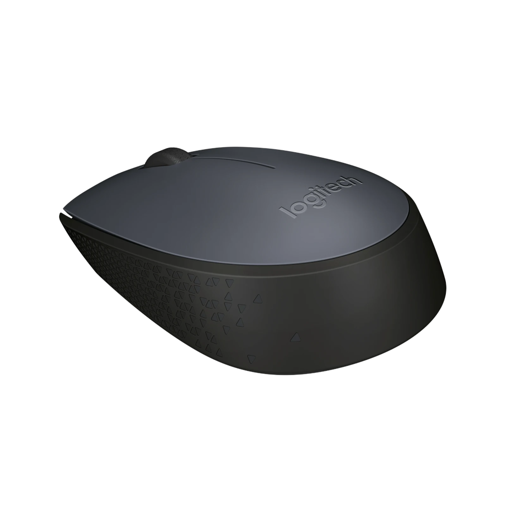 A large main feature product image of Logitech M171 Wireless Mouse - Grey