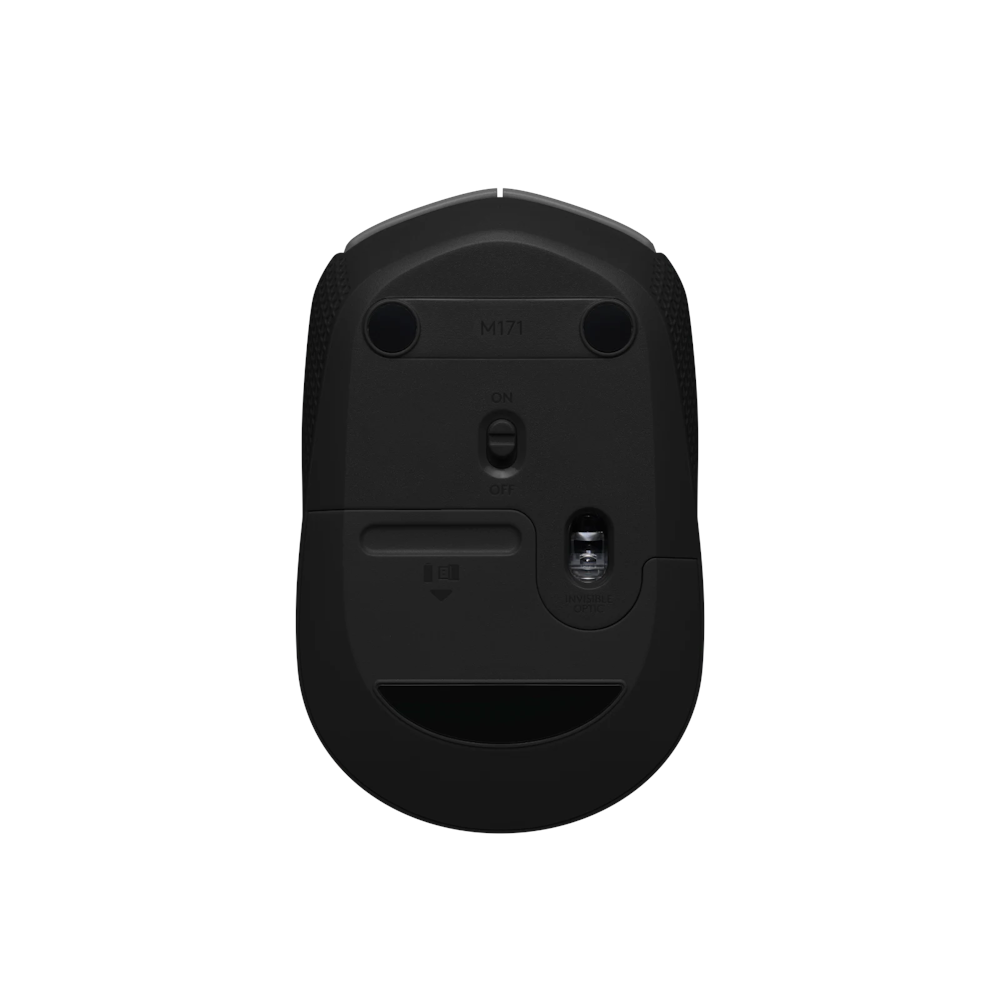 A large main feature product image of Logitech M171 Wireless Mouse - Grey