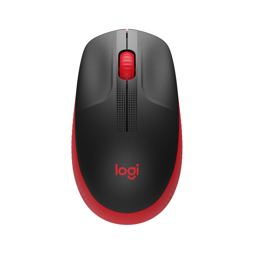 Logitech M190 Wireless Mouse - Red