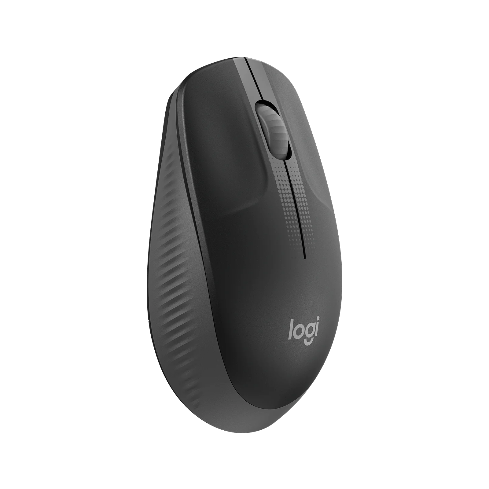 A large main feature product image of Logitech M190 Wireless Mouse - Charcoal