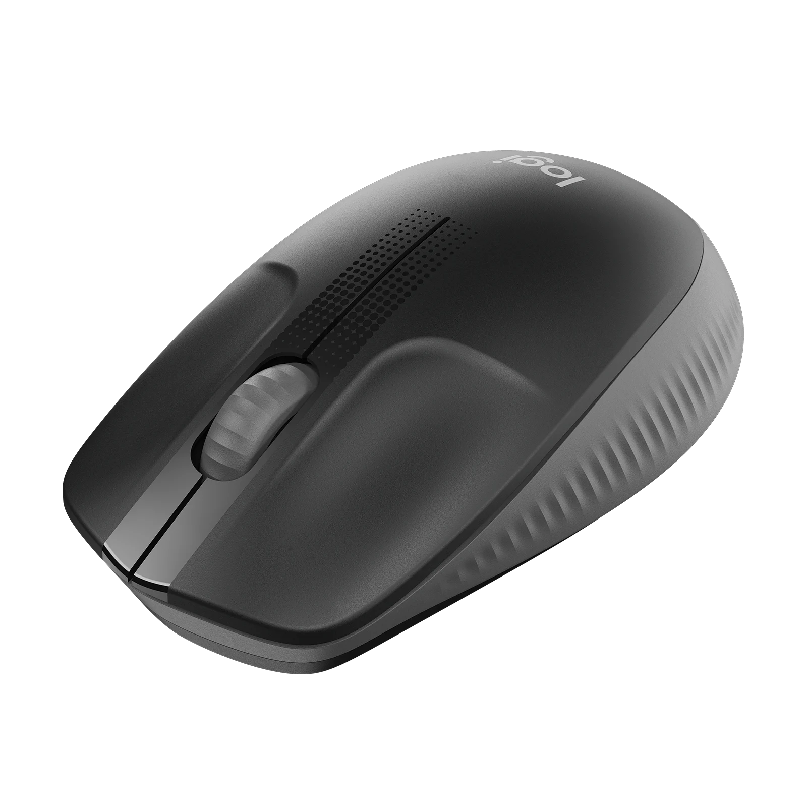 A large main feature product image of Logitech M190 Wireless Mouse - Charcoal