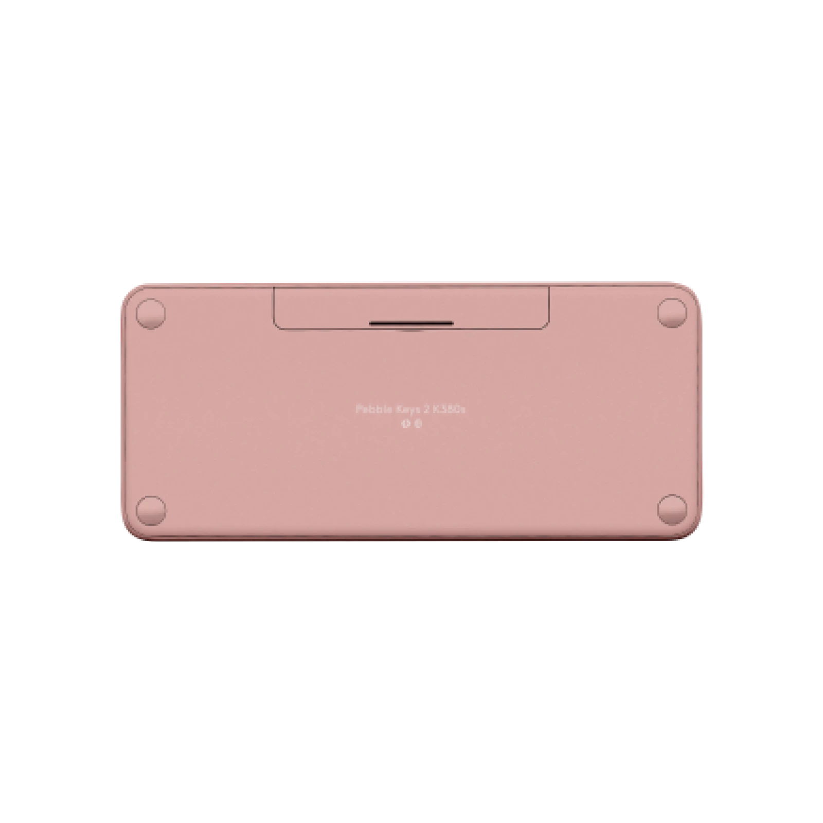 A large main feature product image of Logitech Pebble Keys 2 K380s - Tonal Rose