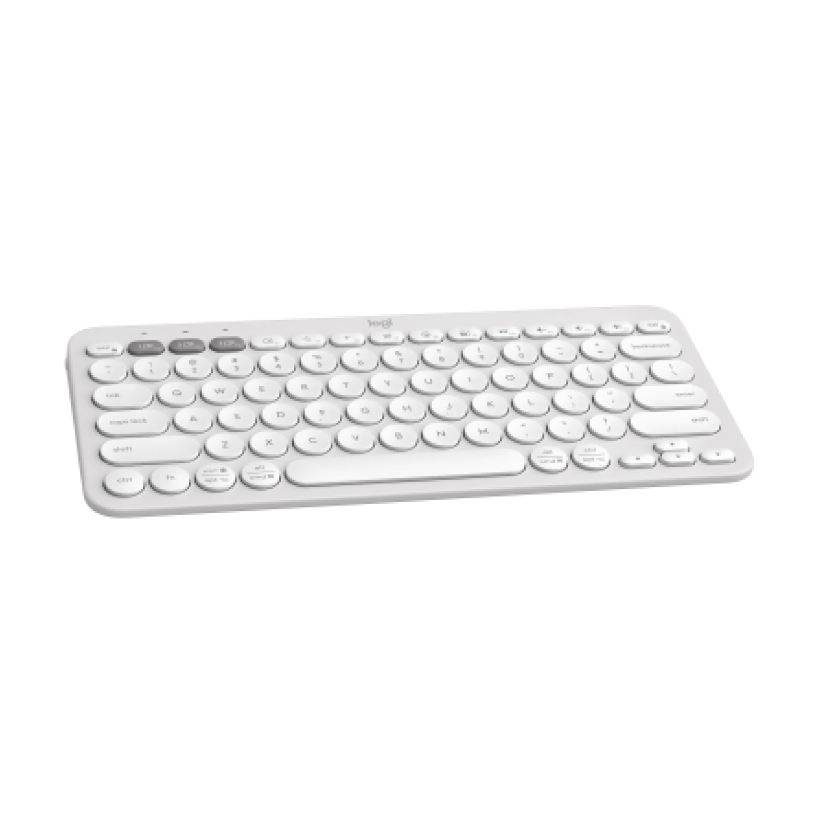 A large main feature product image of Logitech Pebble Keys 2 K380s - Tonal Off-White