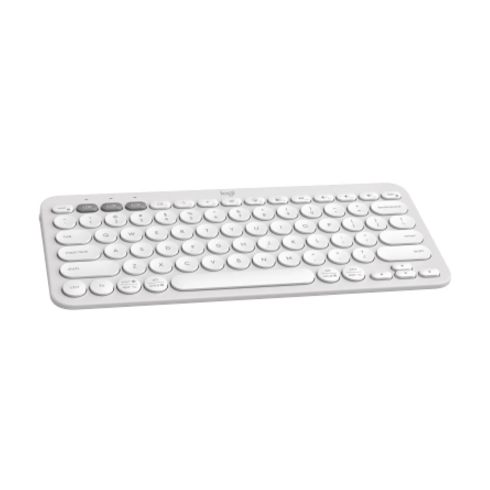A large main feature product image of Logitech Pebble Keys 2 K380s - Tonal Off-White