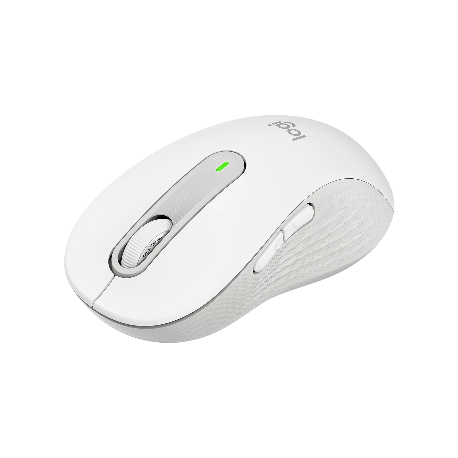 A large main feature product image of Logitech Signature M650 Large Wireless Mouse - Off-White