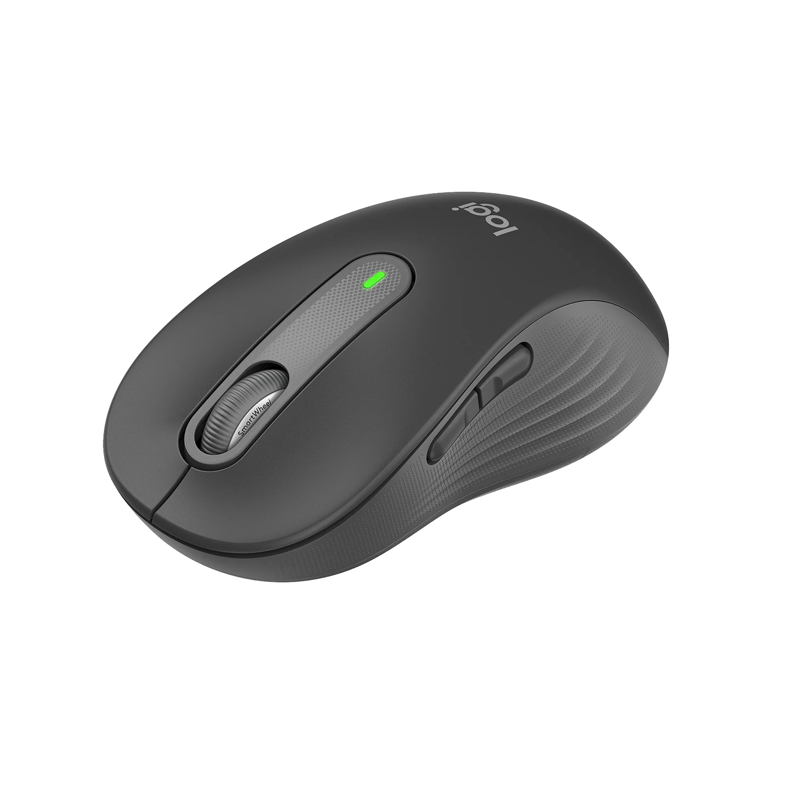 A large main feature product image of Logitech Signature M650 Large Wireless Mouse - Graphite