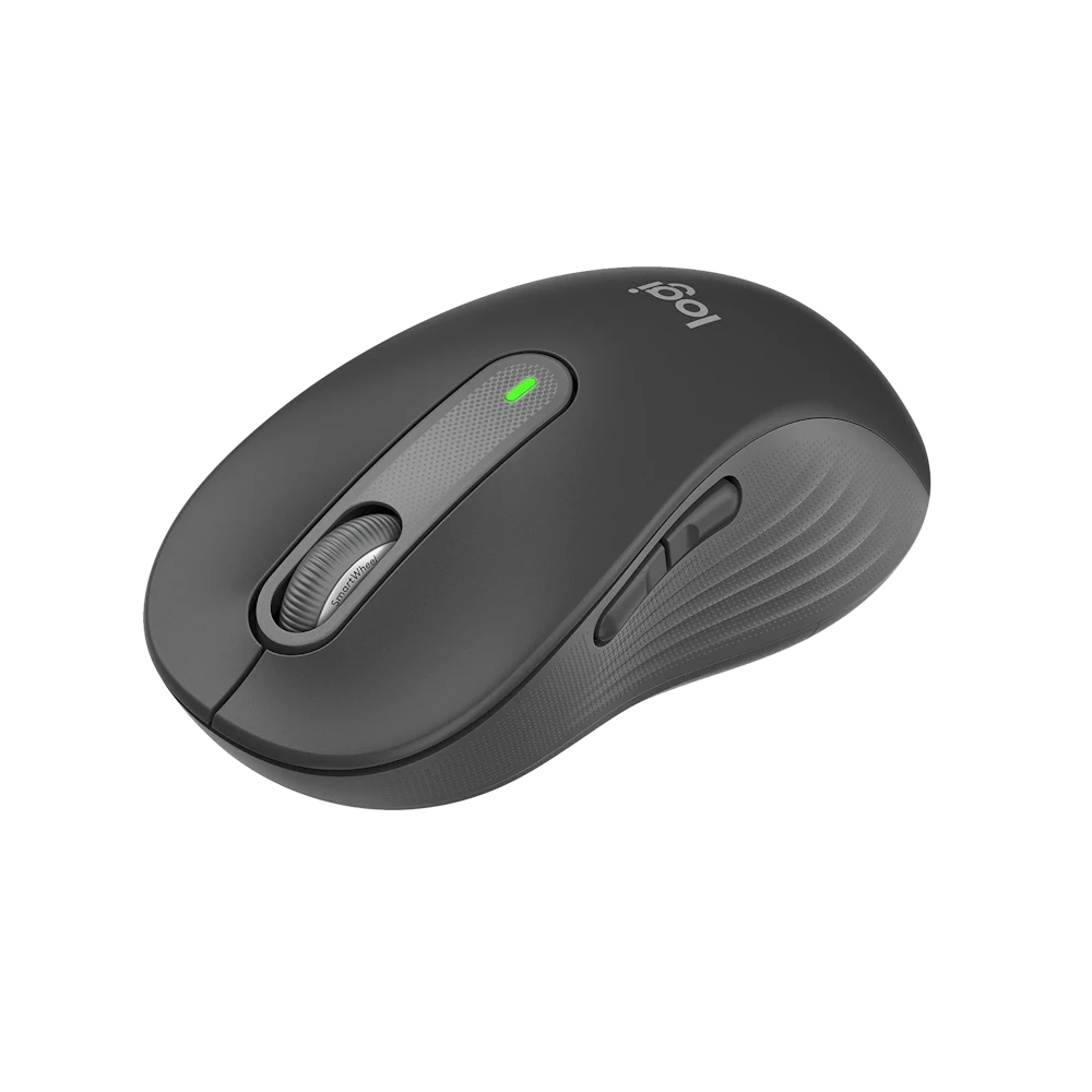A large main feature product image of Logitech Signature M650 Large Wireless Mouse (Graphite)
