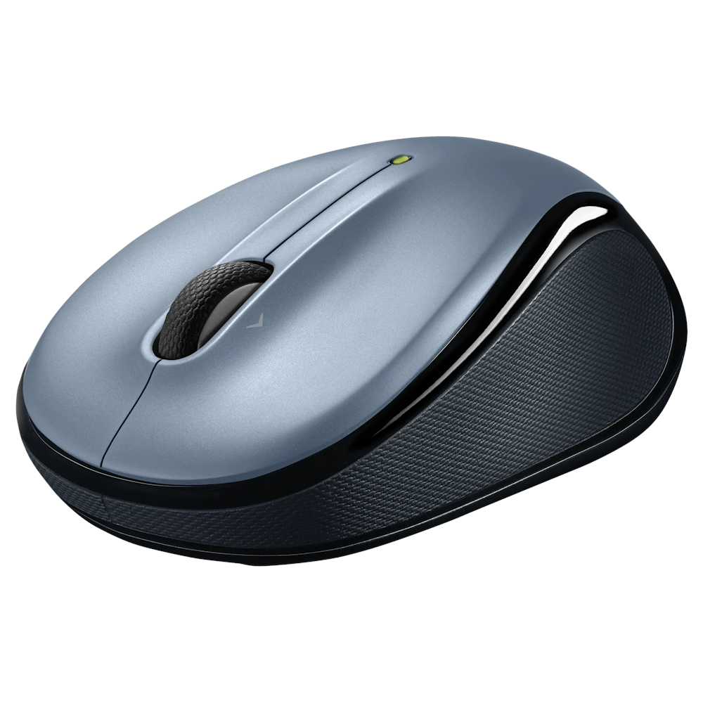 A large main feature product image of Logitech Wireless Mouse M325s - Light Silver