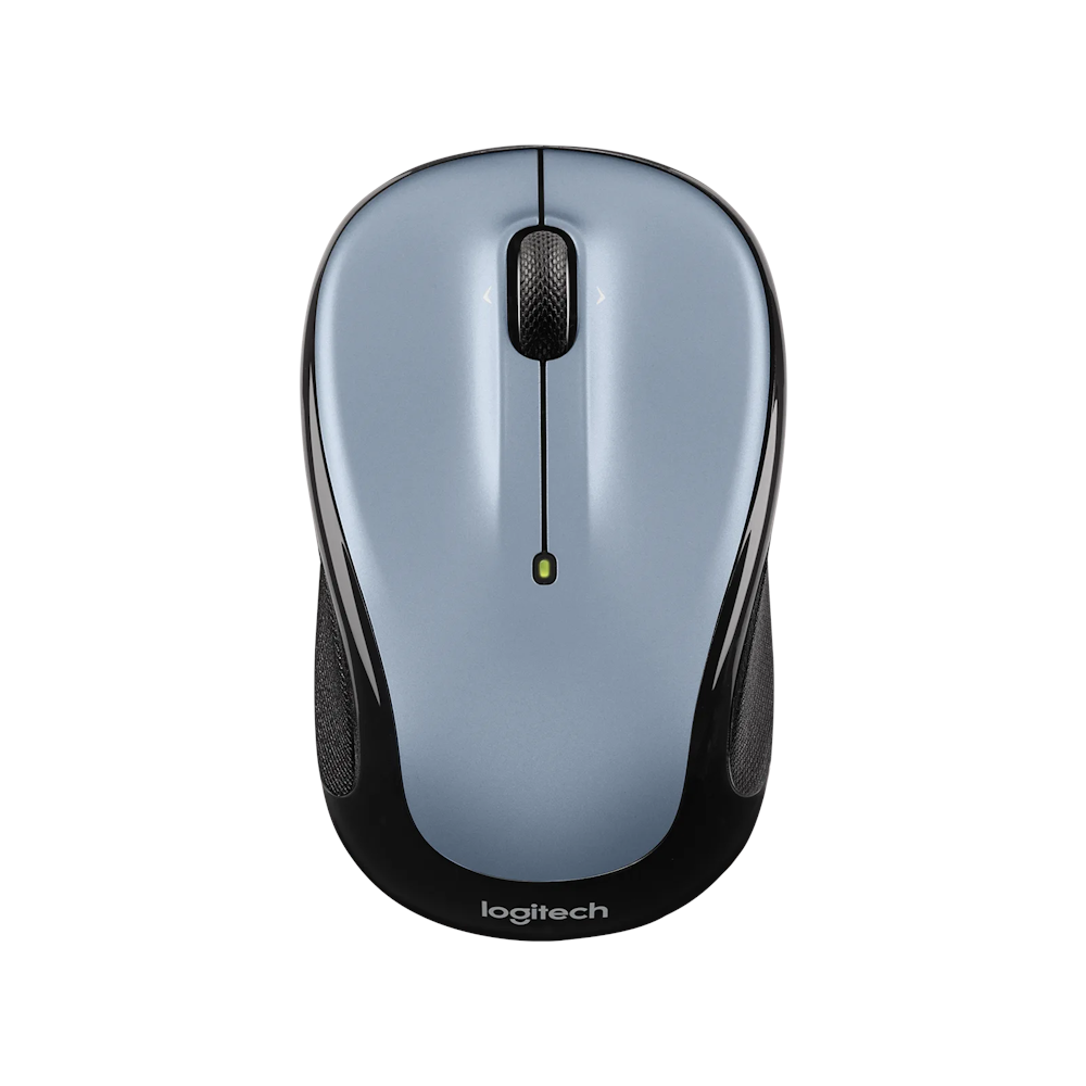A large main feature product image of Logitech Wireless Mouse M325s - Light Silver