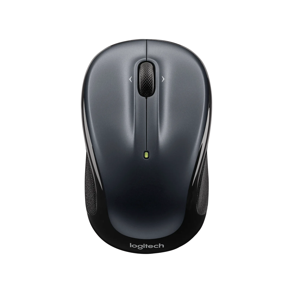 A large main feature product image of Logitech Wireless Mouse M325s - Dark Silver