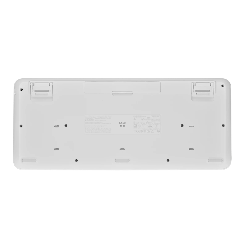 A large main feature product image of Logitech Signature K650 Wireless Comfort Keyboard - Off White