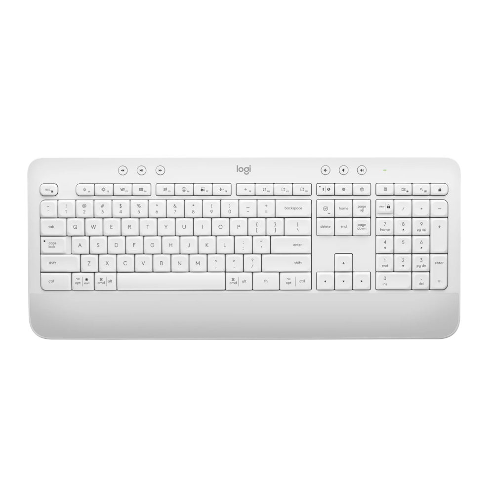 Logitech Signature K650 Wireless Comfort Keyboard - Off White