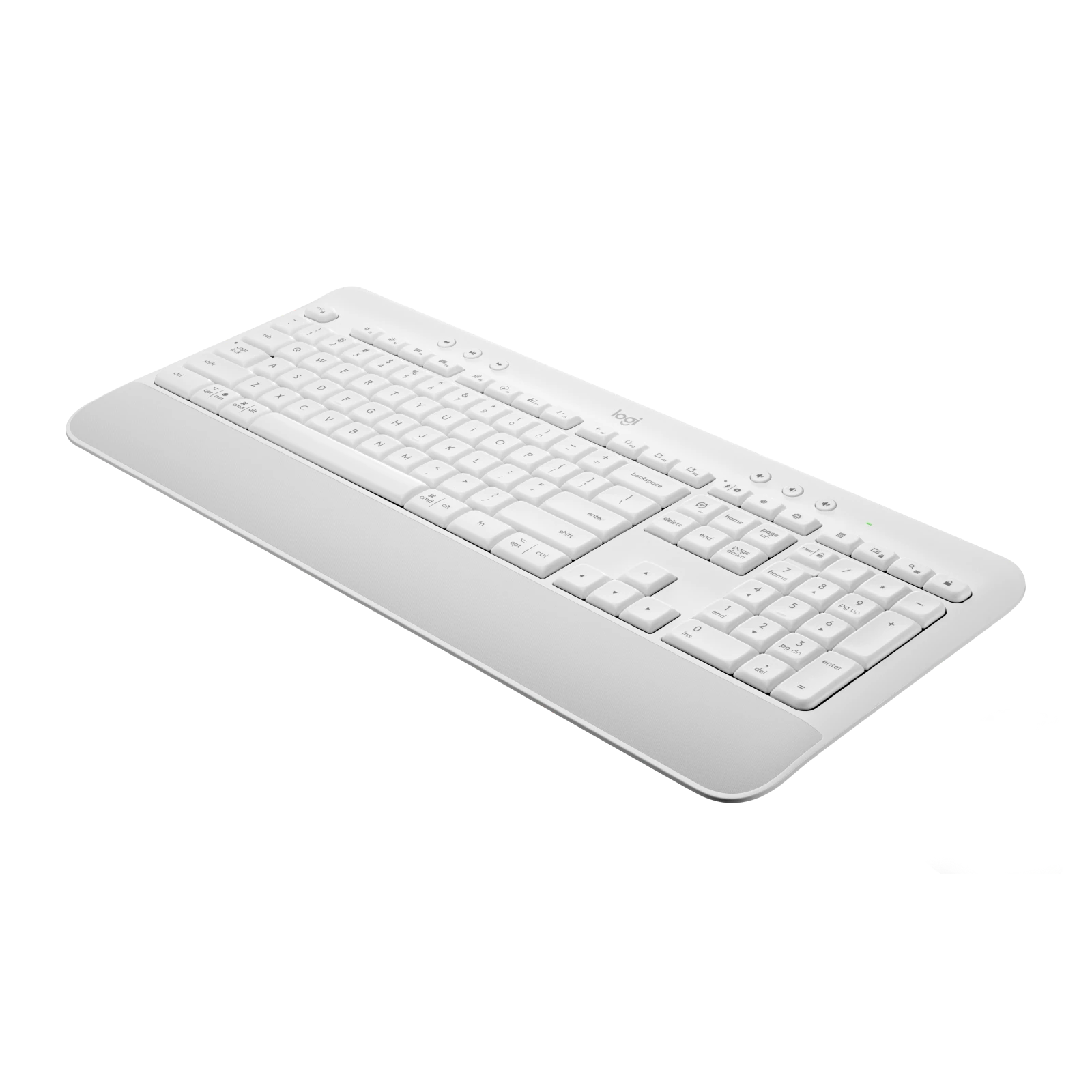 A large main feature product image of Logitech Signature K650 Wireless Comfort Keyboard - Off White