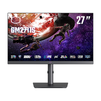 Product image of Cooler Master GM2711S 27" QHD 180Hz IPS Monitor - Click for product page of Cooler Master GM2711S 27" QHD 180Hz IPS Monitor