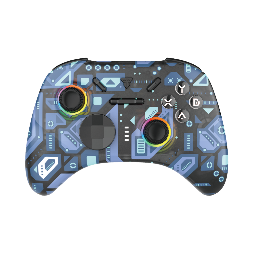 A large main feature product image of Fantech EOS Pro Gamepad Wireless Multi-Platform Hall-Effect Game Controller - Blue