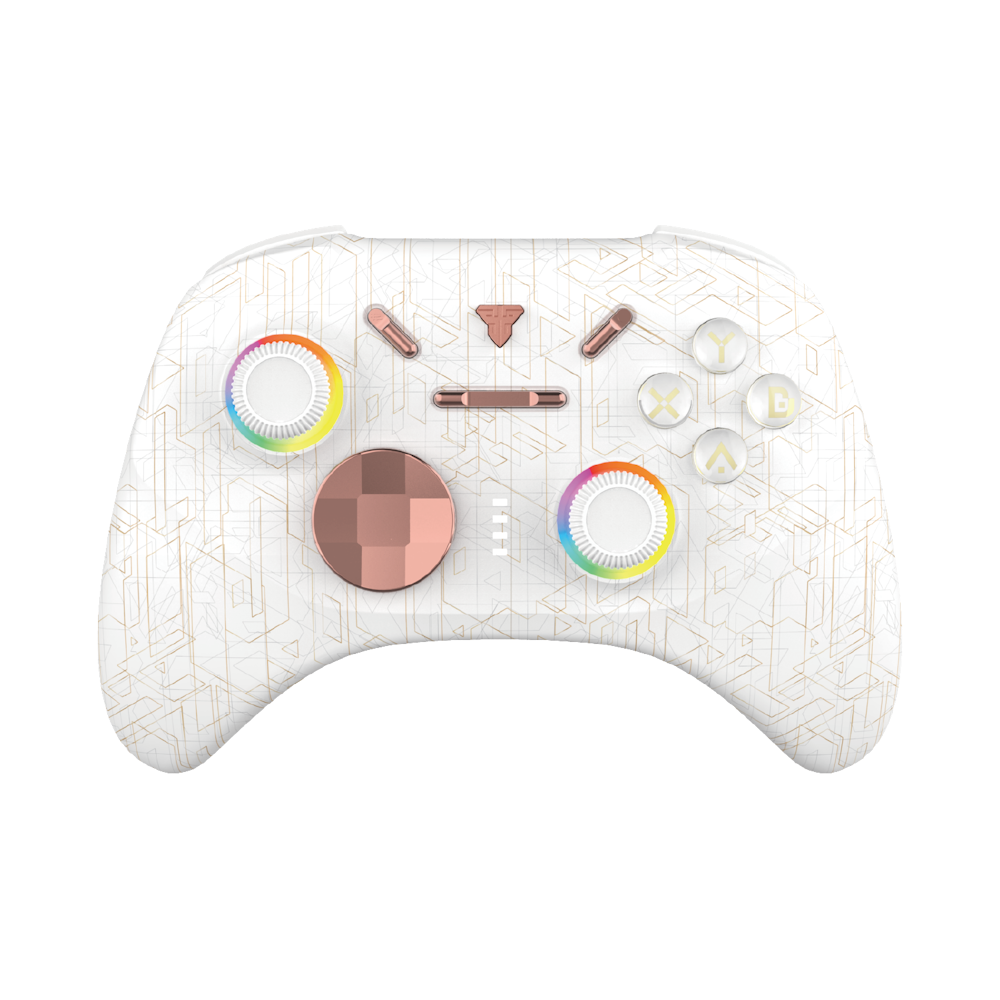A large main feature product image of Fantech EOS Pro Gamepad Wireless Multi-Platform Hall-Effect Game Controller - White