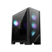 A product image of MSI MAG Forge 320R Airflow Mid Tower Case - Black