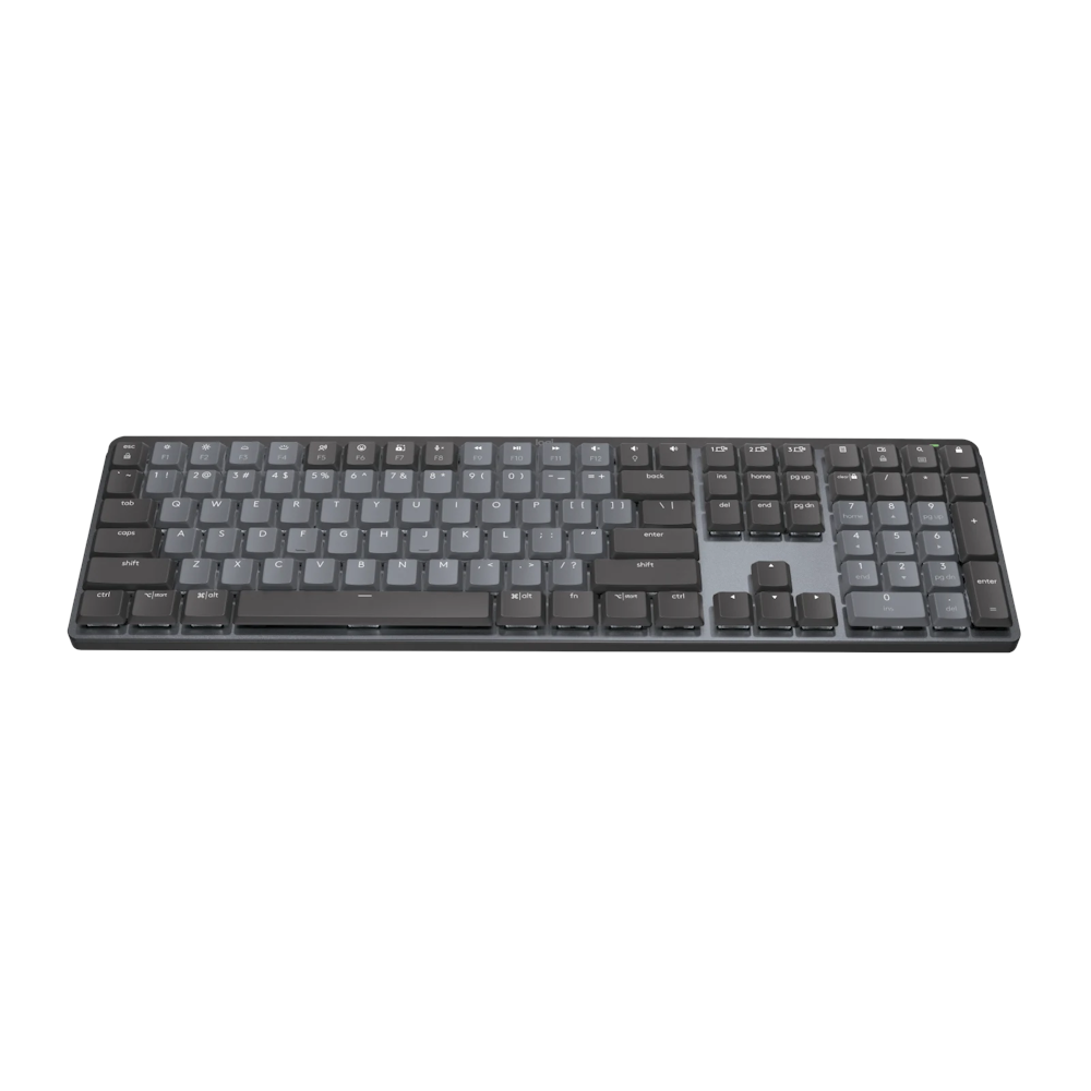 A large main feature product image of Logitech MX Mechanical Wireless Keyboard - Linear