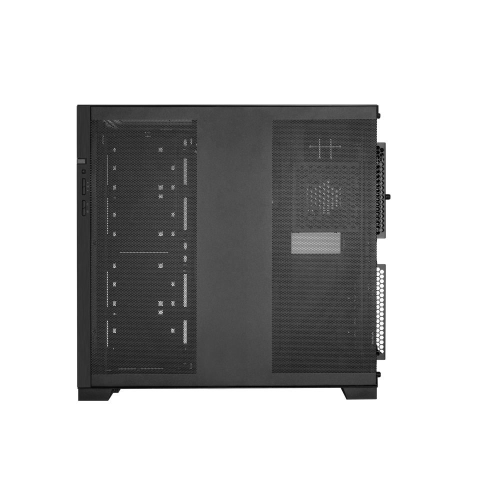 A large main feature product image of Lian Li O11D EVO RGB Mid Tower Case - Black