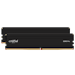 A product image of Crucial Pro 32GB Kit (2x16GB) DDR5 C46 5600MHz - Black