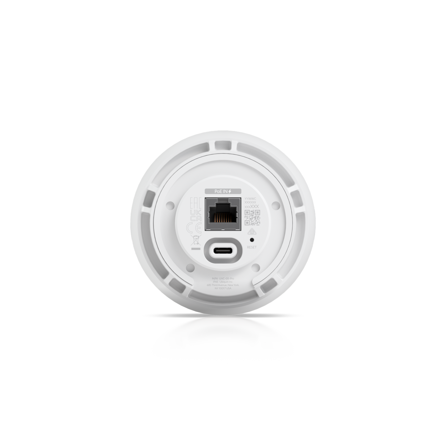 A large main feature product image of Ubiquiti UniFi G5 Pro - Indoor/Outdoor 4K HD PoE Camera
