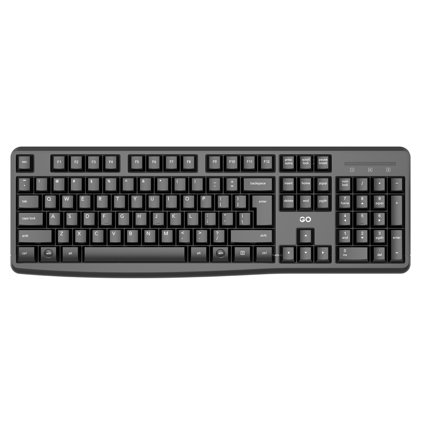A large main feature product image of Fantech GO WK894 Wireless Office Keyboard and Mouse Combo