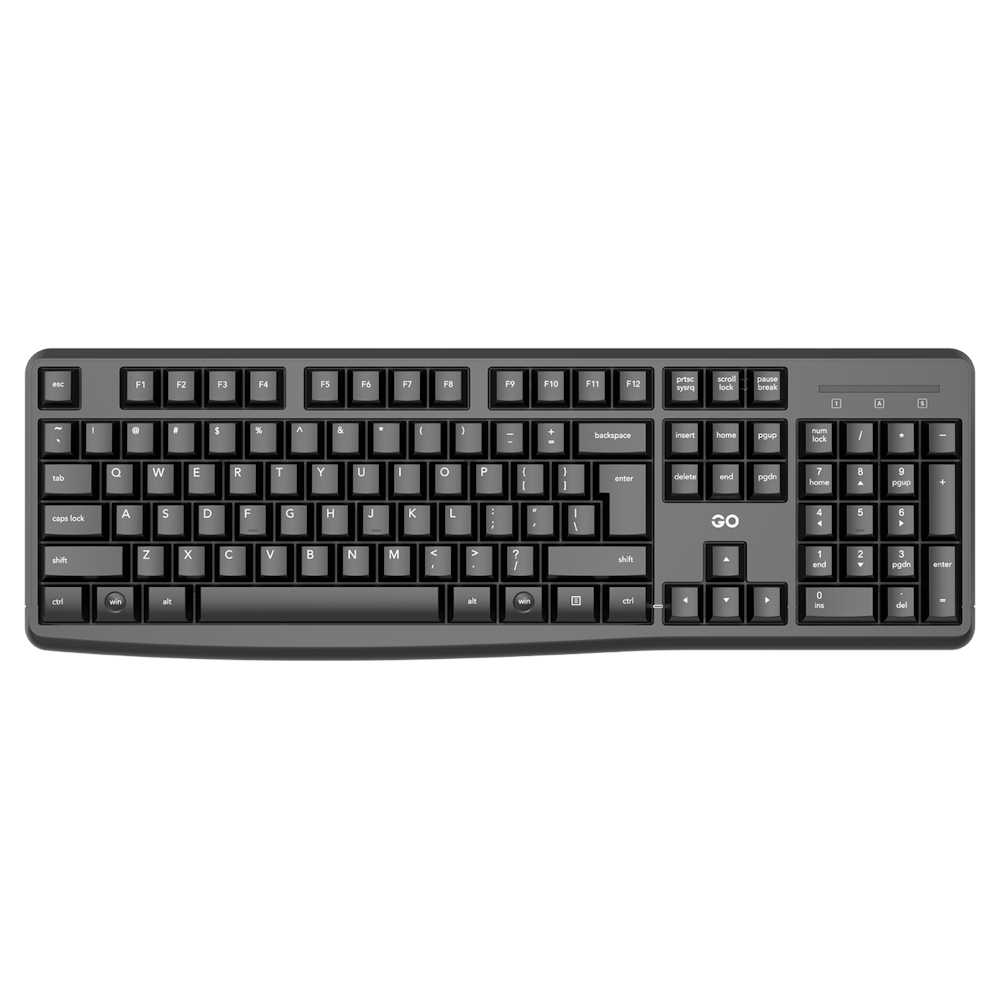 A large main feature product image of Fantech GO WK894 Wireless Office Keyboard and Mouse Combo
