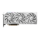 A small tile product image of MSI GeForce RTX 4070 Ti SUPER Gaming X Slim 16GB GDDR6X - White