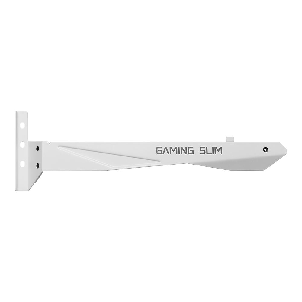 A large main feature product image of MSI GeForce RTX 4080 SUPER Gaming X Slim 16GB GDDR6X - White