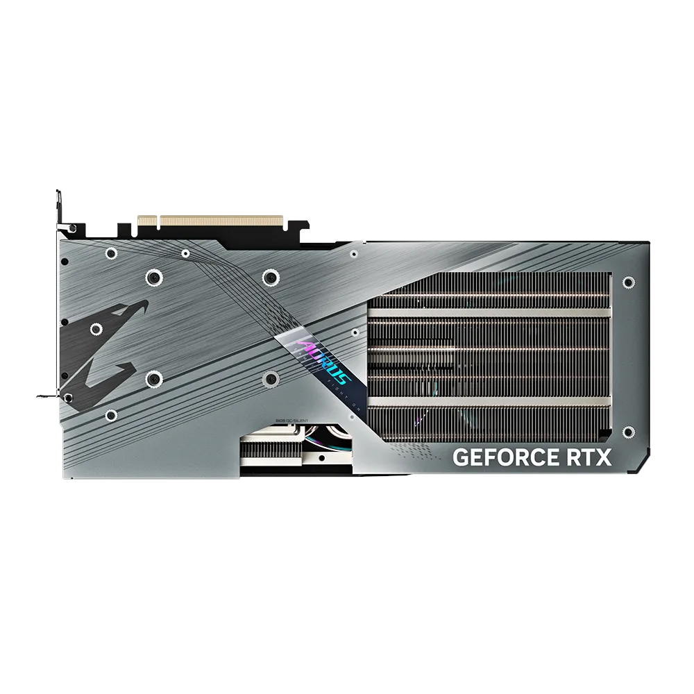 A large main feature product image of Gigabyte GeForce RTX 4070 SUPER Master 12GB GDDR6X