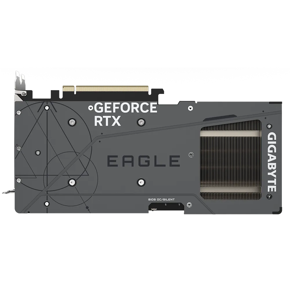 A large main feature product image of Gigabyte GeForce RTX 4070 Ti SUPER Eagle OC 16GB GDDR6X 