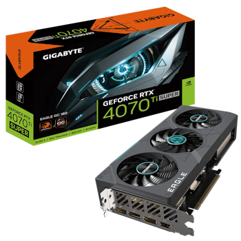 Product image of Gigabyte GeForce RTX 4070 Ti SUPER Eagle OC 16GB GDDR6X  - Click for product page of Gigabyte GeForce RTX 4070 Ti SUPER Eagle OC 16GB GDDR6X 