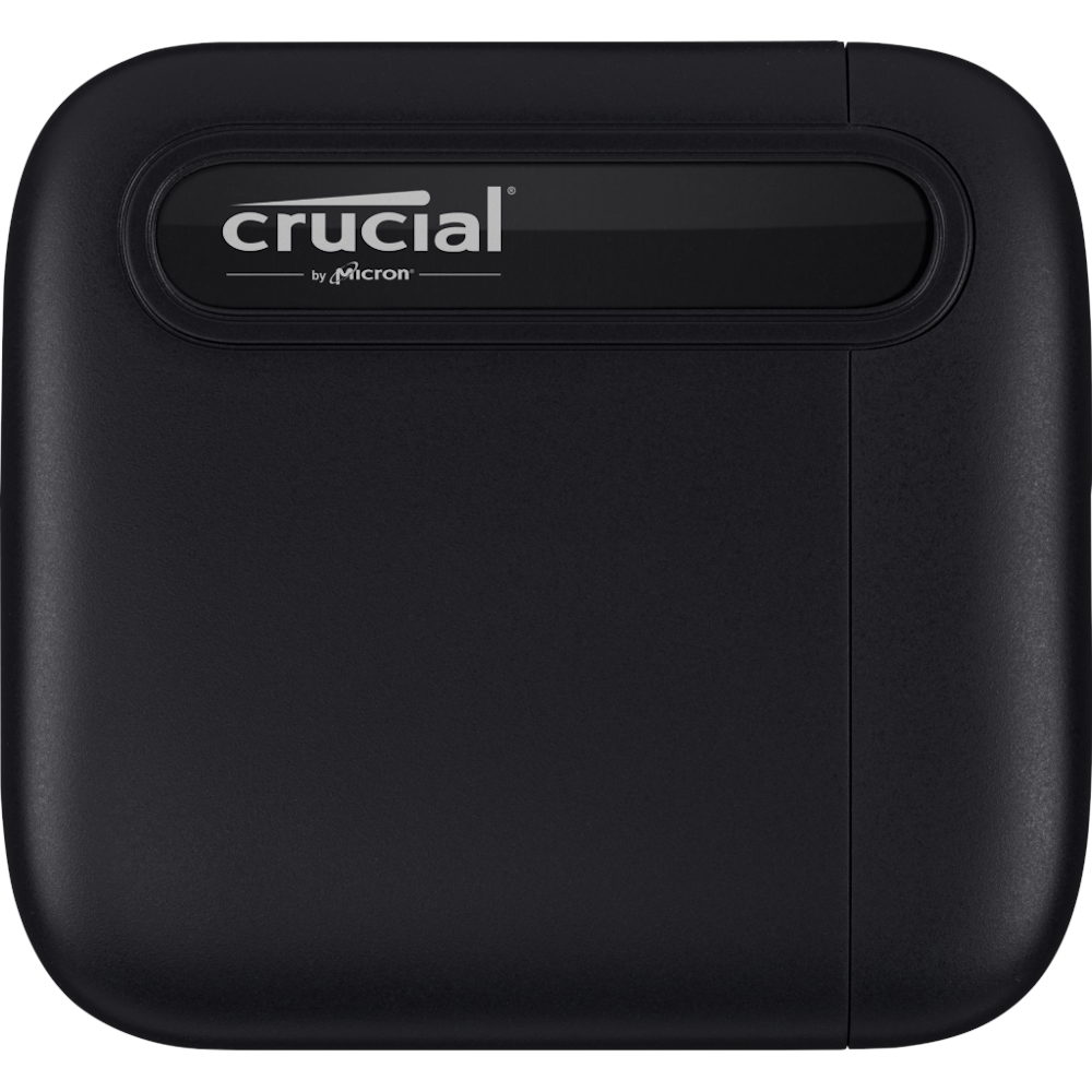 A large main feature product image of Crucial X6 Portable USB Type-C External SSD - 2TB
