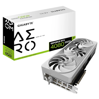 Product image of Gigabyte GeForce RTX 4080 SUPER Aero OC ATX 16GB GDDR6X  - Click for product page of Gigabyte GeForce RTX 4080 SUPER Aero OC ATX 16GB GDDR6X 