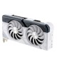 A small tile product image of ASUS GeForce RTX 4070 SUPER Dual OC 12GB GDDR6X - White