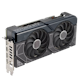 A small tile product image of ASUS GeForce RTX 4070 SUPER Dual OC 12GB GDDR6X - Black