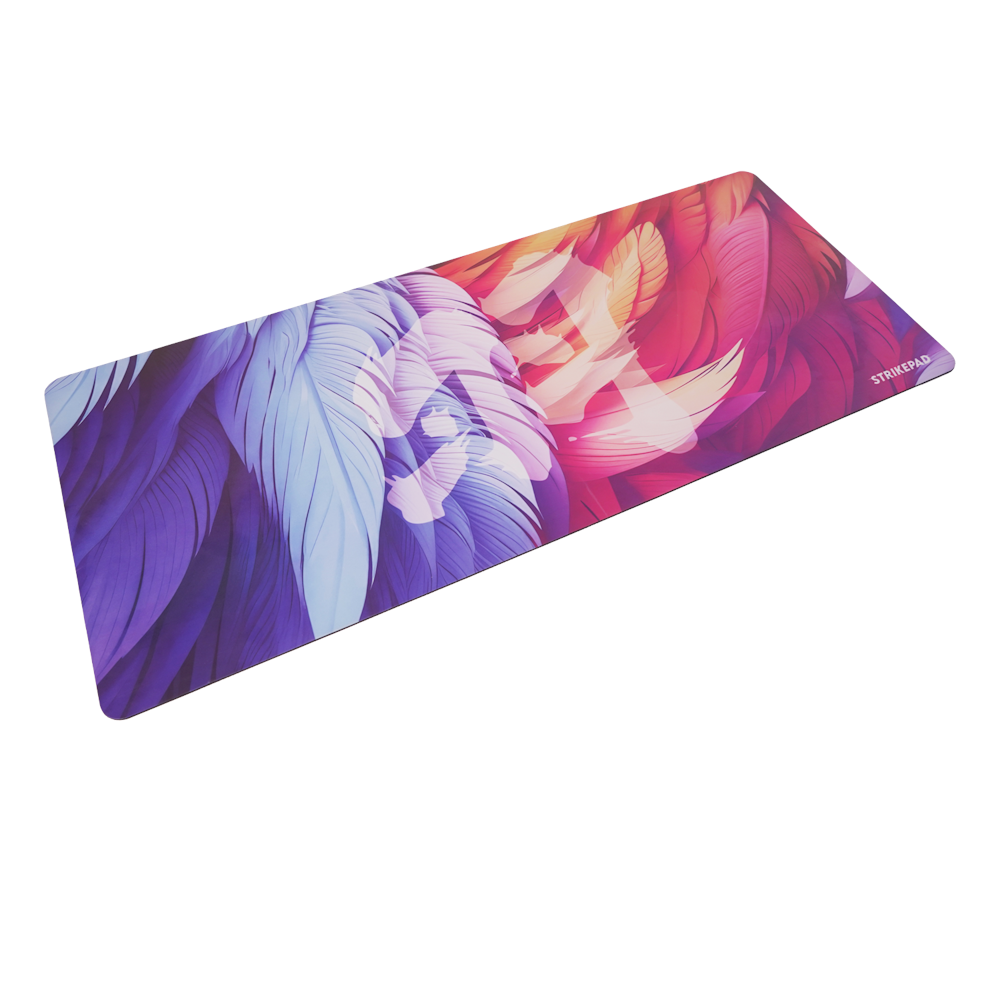A large main feature product image of Fantech MST901 Full Size Holographic Mousemat Anti-Slip Rubber Desk Mouse Pad