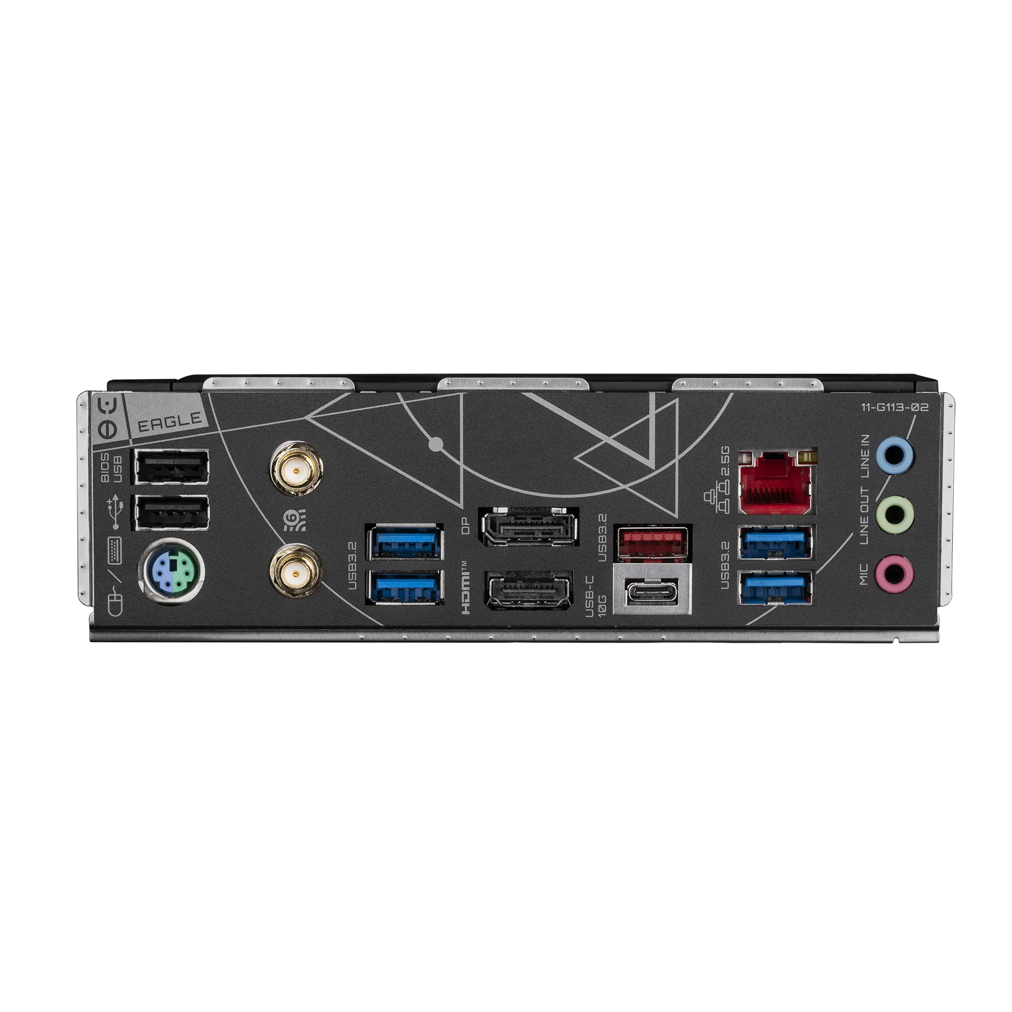 A large main feature product image of Gigabyte Z790 Eagle AX LGA1700 ATX Desktop Motherboard