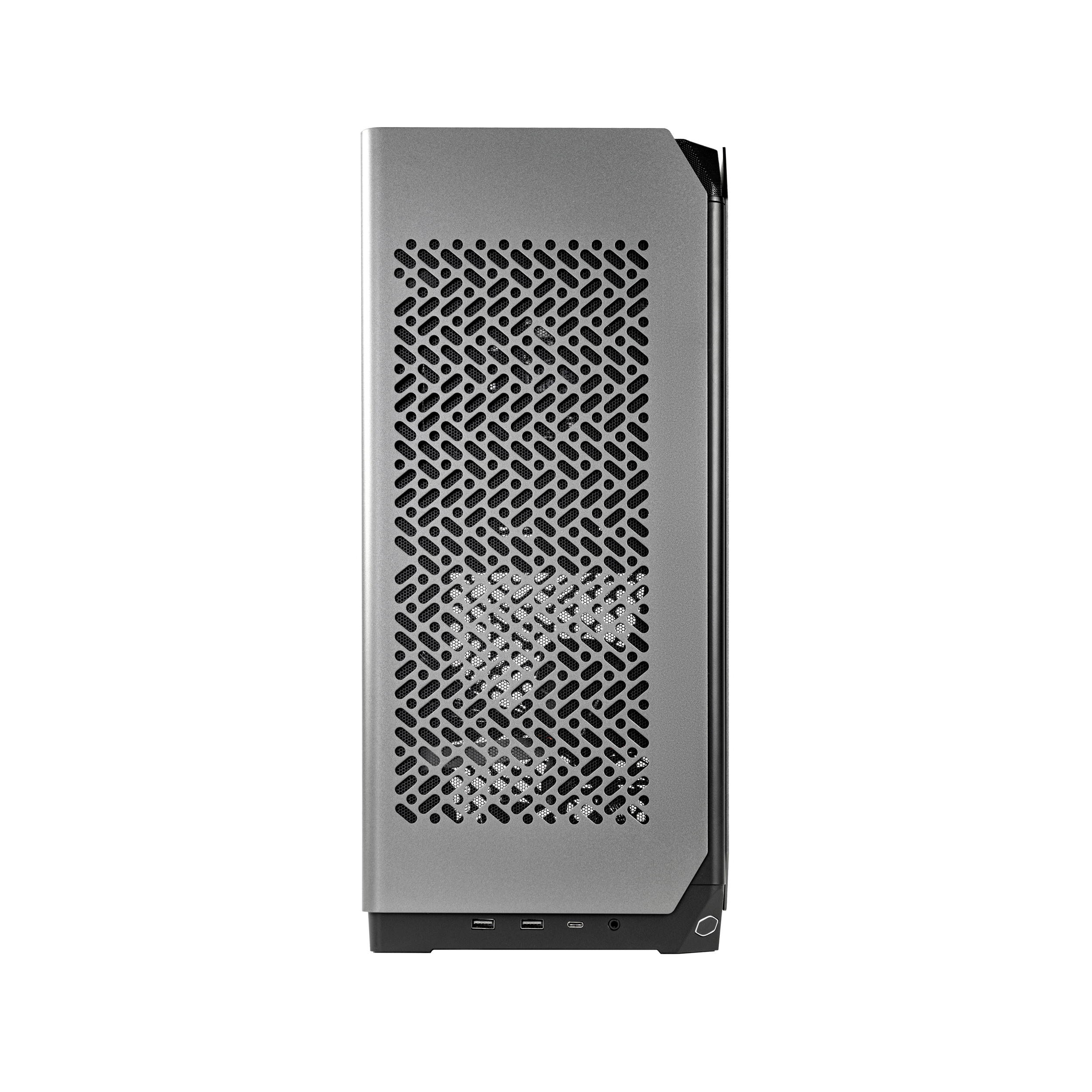 A large main feature product image of Cooler Master NCORE 100 MAX SFF 17.5L Vertical Mini-ITX Case (Dark Grey)