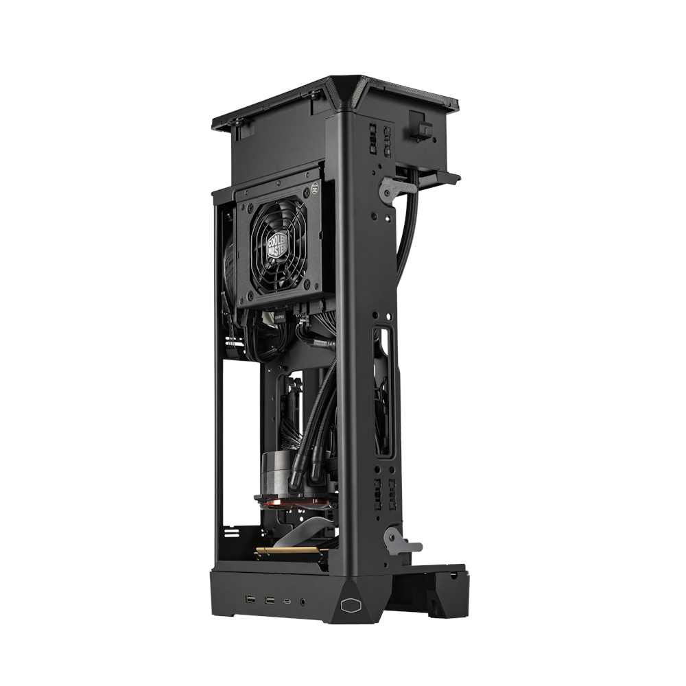 A large main feature product image of Cooler Master Ncore 100 MAX SFF Case - Dark Grey