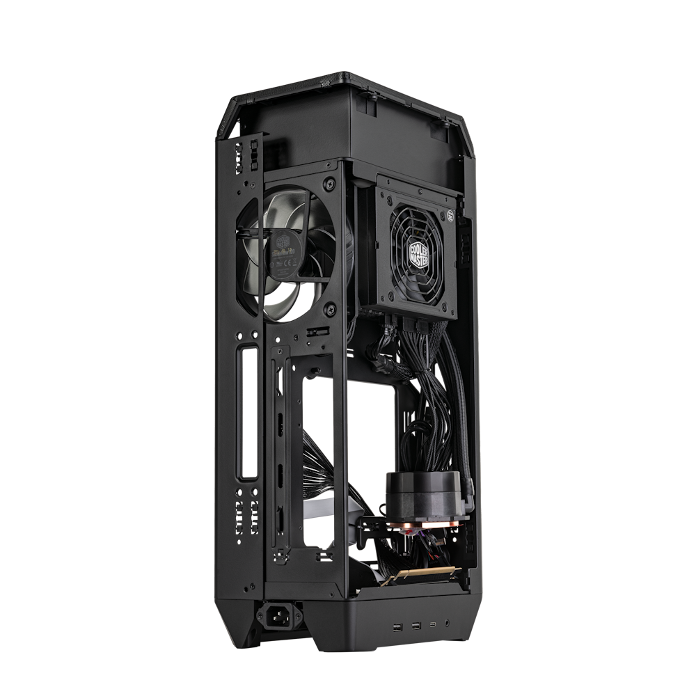 A large main feature product image of Cooler Master Ncore 100 MAX SFF Case - Dark Grey