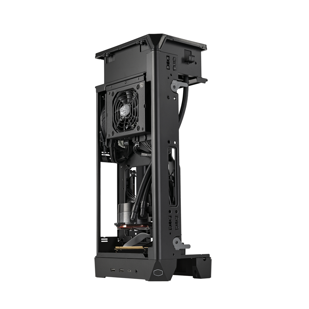 A large main feature product image of Cooler Master Ncore 100 MAX SFF Case - Bronze Edition
