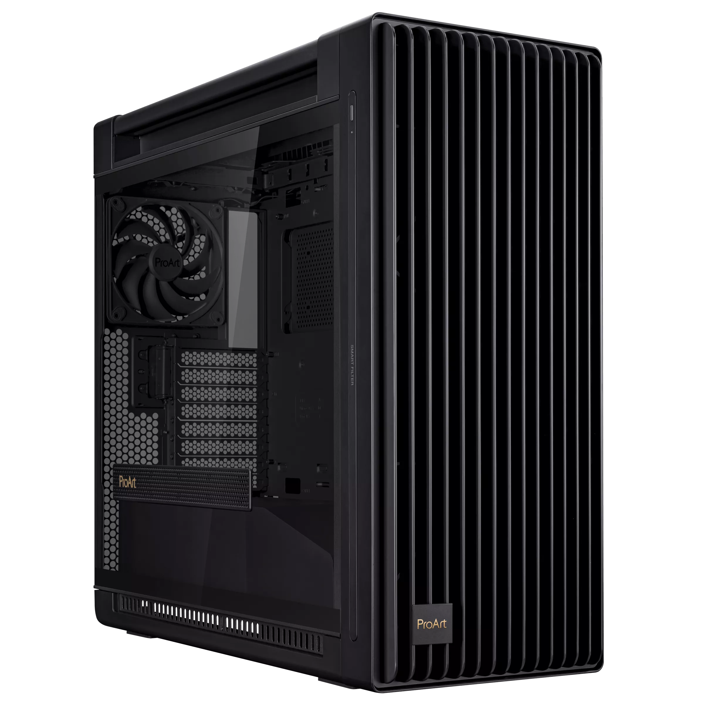 A large main feature product image of ASUS ProArt PA602 Mid Tower Case - Black