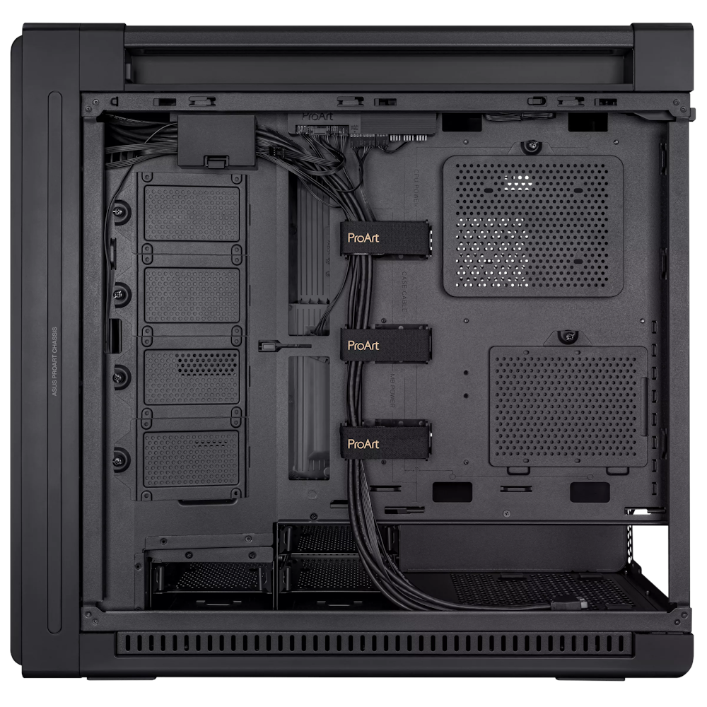 A large main feature product image of ASUS ProArt PA602 Mid Tower Case - Black