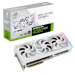 A product image of ASUS GeForce RTX 4080 SUPER  ROG Strix OC 16GB GDDR6X - White
